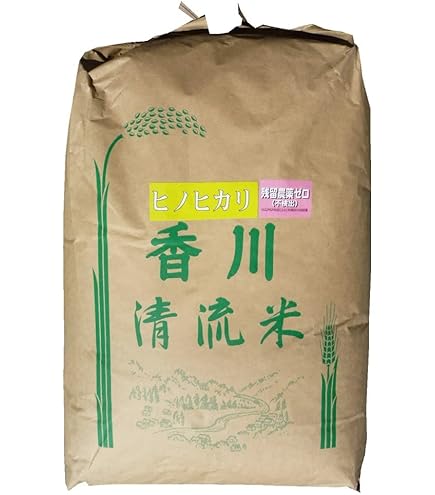 Amazon.co.jp: 江上ファーム 無農薬 玄米 20kg 福岡県産 ヒノヒカリ 令